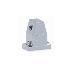 Capot 6B, Aluminium moulé sous pression, acier inoxydable, IP68/IP69K, Sortie verticale, M20